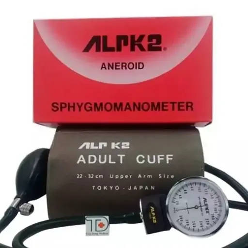 خرید فشارسنج عقربه ایی آلپیکادو به همراه گوشی
